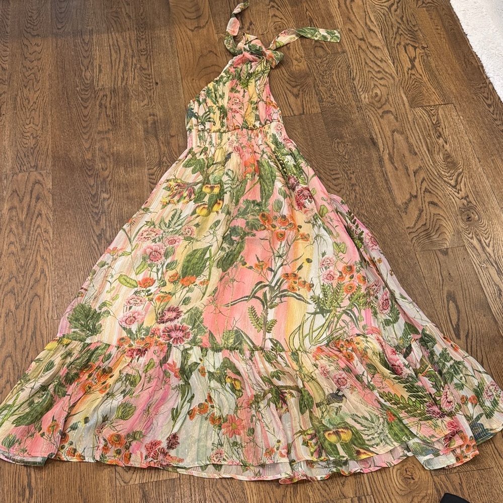 Just Bellina Vibrant Floral Dress